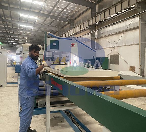 Automatic PU Sandwich Panel Production Line For Roof,Sinowa