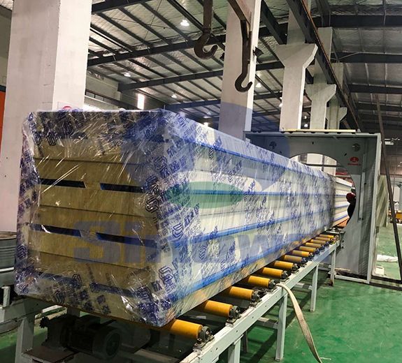 Rock Wool Sandwich Panel Cutting Machine,Sinowa